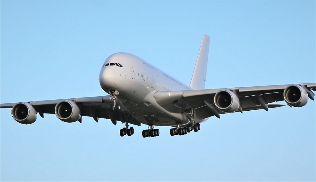 Airbus A380-800 (F-HPJB) - air france a380-861 f-hpjb landing at knock ireland on its last flight for dismantling 20/2/20.