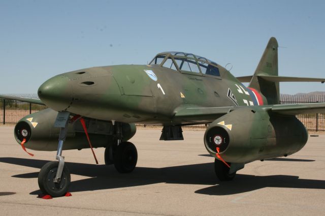 MESSERSCHMITT Me-262 Replica (N262AZ) - Collings Foundation Me 262 B-1c, 20 Apr 13