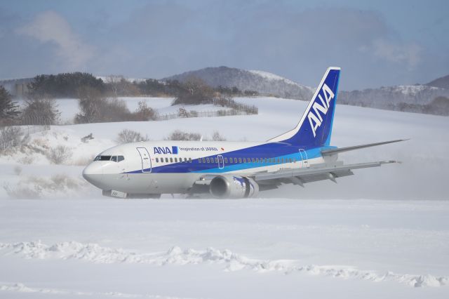 Boeing 737-500 (JA8196) - February 12th 2018:ITM-HKD.