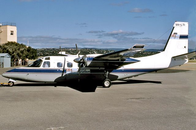 Cessna Skyhawk (VH-LTI) - GULFSTREAM COMMANDER 695A - REG : VH-LTI (CN 96063) - PARAFIELD AIRPORT ADELAIDE SA. AUSTRALIA - YPPF 23/10/1987