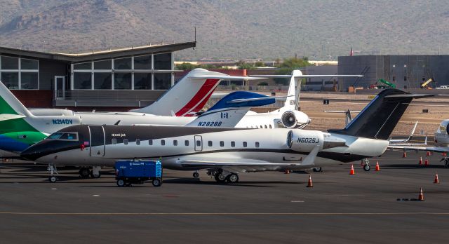 Canadair Regional Jet CRJ-200 (N602SJ) - Spotted at KSDL on 10-17-20