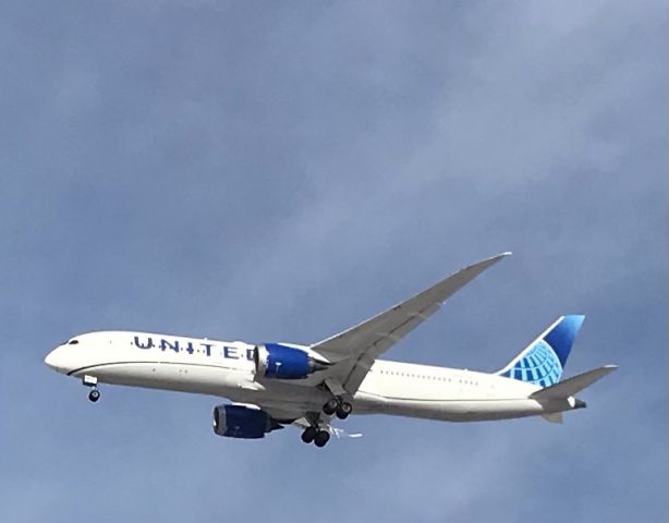Boeing 787-9 Dreamliner (N29984) - Runway 28C arrival! 1/16/22.