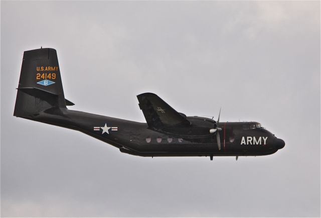 De Havilland Canada DHC-4 Caribou (N149HF) - ALLIANCE,FORT WORTH AIR SHOW,2009,  C-7,CARIBOU