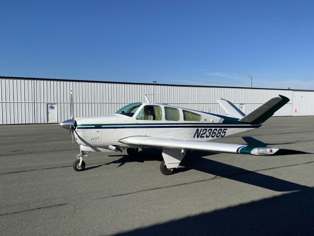 Beechcraft 35 Bonanza (N23685) - Let's go someplace - like MAINE