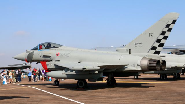 — — - RIAT 18 - TYPHOON , ITALY