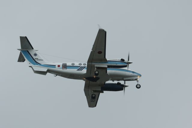 Beechcraft Super King Air 350 (JA866A) - 29 August 2015:CTS-HKD.Japan Coast Guard (JCG),Beechcraft 350 King Air