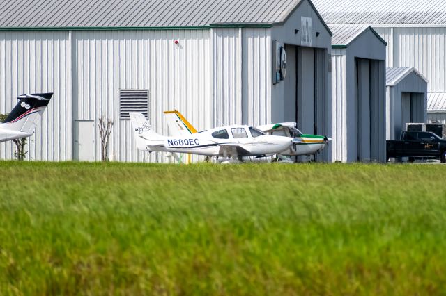 Cirrus SR-20 (N680EC) - Taken from Colonel Joe Kittinger Park.