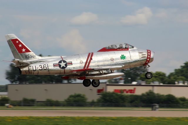 North American F-86 Sabre (N50CJ) - Combat Jet Air Show 2018 EAA. 