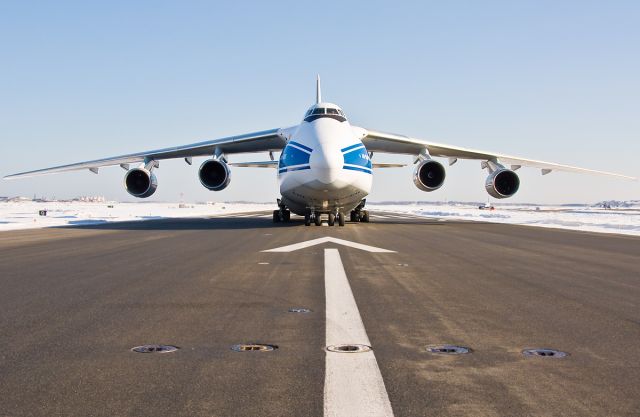 Antonov An-124 Ruslan (RA-82078) - Bigger is better in Boston !! 