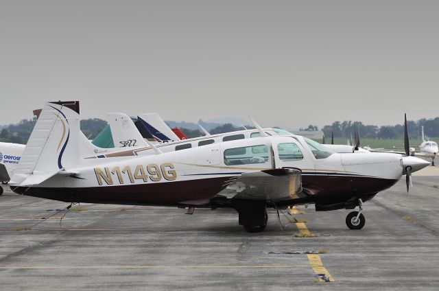 Mooney M-20 Turbo (N1149G) - Seen at KFDK on 8/8/2009.