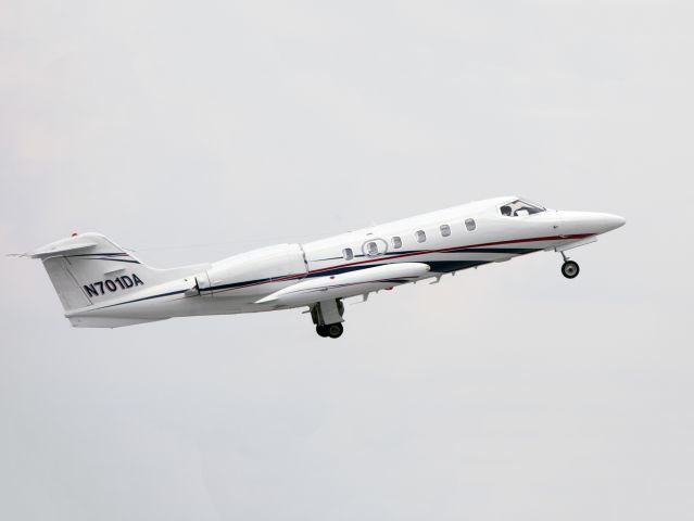 Learjet 35 (VTE701) - Operated by CFM Corporate Flight Management.