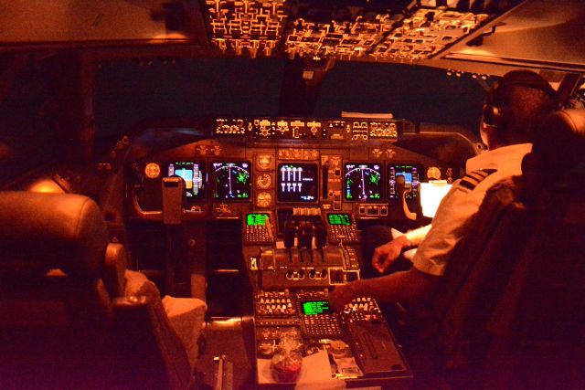 Boeing 747-200 — - 747 by night.. > klax >>> eham .... 