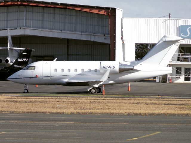 Canadair Challenger (N34FS)