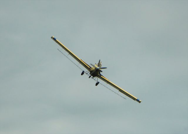 Air Tractor AT-802 (N4221S) - 8/1/20 in for another pass, south of Gretna, NE