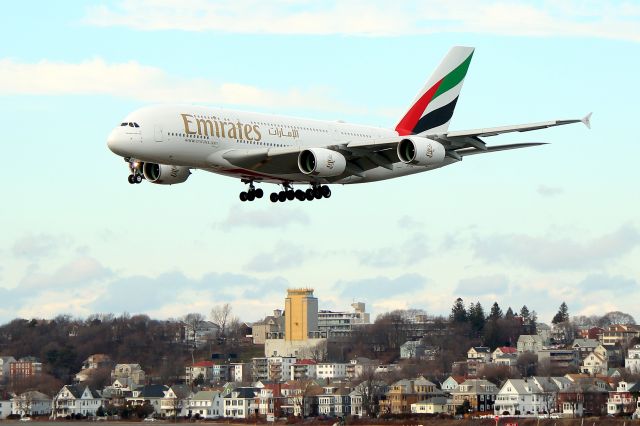 Airbus A380-800 (A6-EUE) - Emirates 237 Super arriving from Dubai