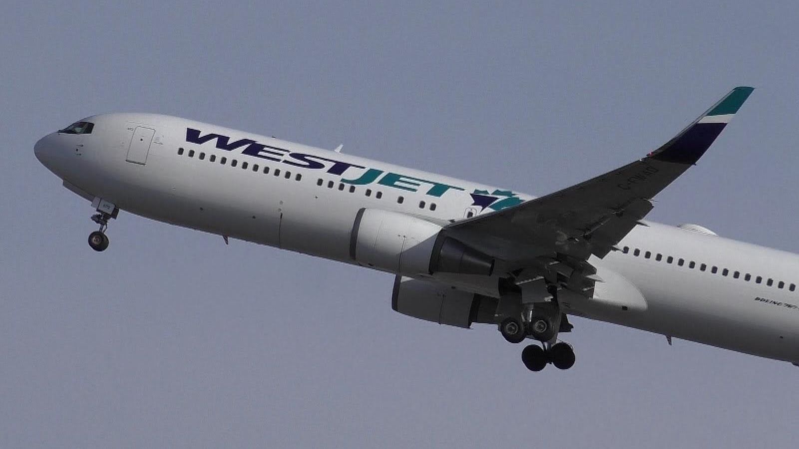 BOEING 767-300 (C-FWAD) - Takeoff from Calgary