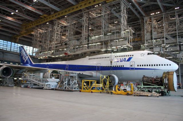 Boeing 747-400 (JA8961) - 2014.04.03/＊ANA掲載許可済み＊