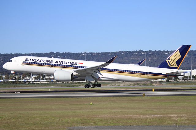 Airbus A350-900 (9V-SHE) - on 1 August 2019
