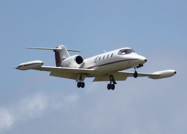 Learjet 35 (N198GJ) - At Shreveport Regional.