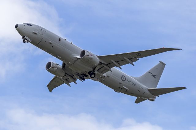 Boeing P-8 Poseidon (A47006) - Royal Australian Air Force (A47-006) Boeing P-8A Poseidon conducting a missed approach at Canberra Airport.