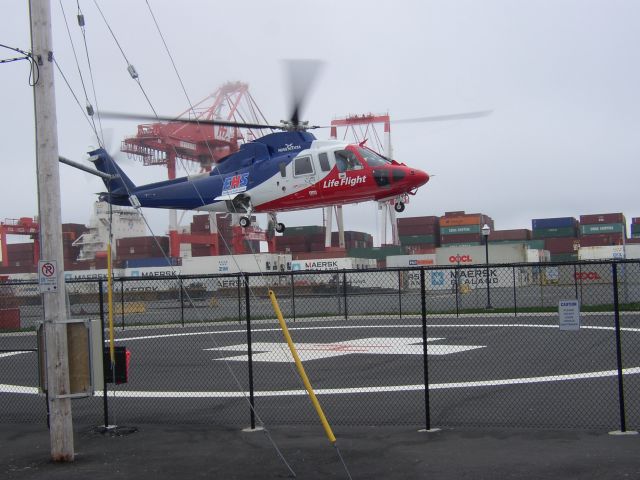 Sikorsky S-76 (C-GIMN) - At the parking lot of Point Pleasant Park Halifax Nova scotia