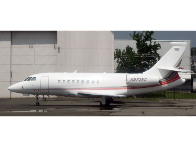 Dassault Falcon 2000 (N872EC) - A very nice business jet, built to French military standards.