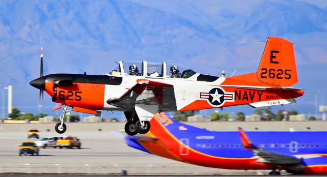 16-2625 — - Beechcraft T-34C TAW-5 Turbo-Mentor 162625 -  Las Vegas - McCarran International (LAS / KLAS) USA - Nevada, October 14, 2011 Photo: Tomás Del Coro