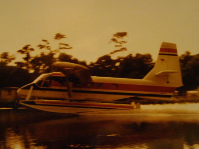 — — - Nomad N22S on Whipline amphib floats operating in and out of Westwego Airport.