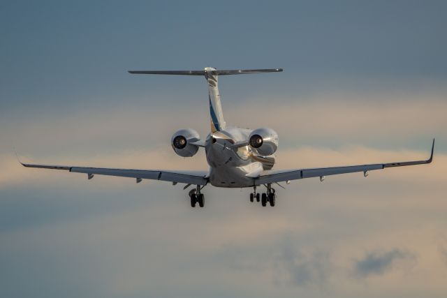 Embraer Legacy 450 (C-GASK) - An Embraer Legacy 450 private jet belonging to AirSprint Inc. of Calgary. This machine is 100% fly-by-wire with side stick controllers, has the legs for Hawaii and Europe, and is one of the quietest bizjets out there. (They even designed the gasper vents with mufflers so you don't hear the air blowing...)br /br /Caught her here on a quick 15min hop from Red Deer, arriving on 17R. ð¬ This is AirSprint's newest Legacy, she's only about 3 months old.