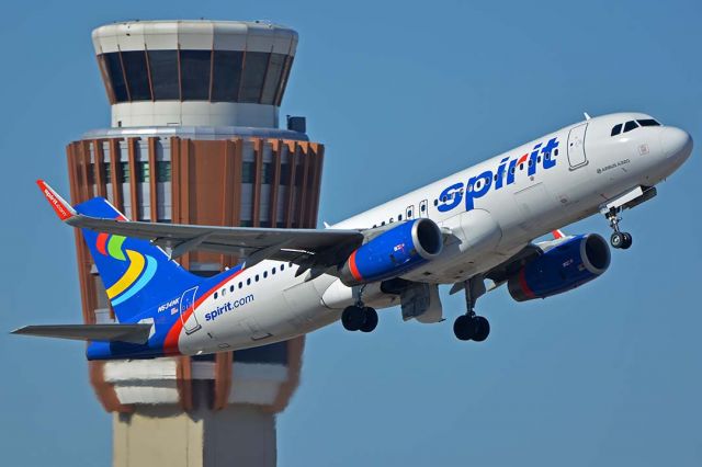 Airbus A320 (N634NK) - Spirit Airbus A320-232 N634NK at Phoenix Sky Harbor on January 25, 2018.  