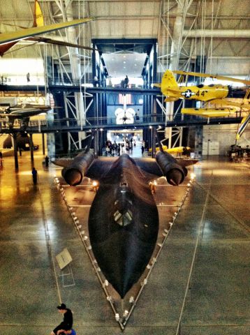 Lockheed Blackbird — - On display at Smithsonian National Air and Space Museum - Udvar Hazy Center.