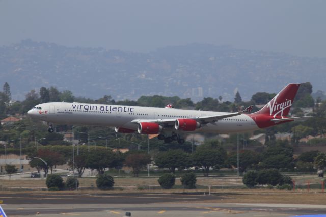 Airbus A340-600 (G-VRED)