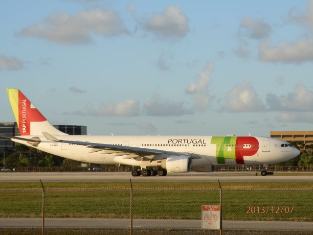 Airbus A330-200 (CS-TOK)