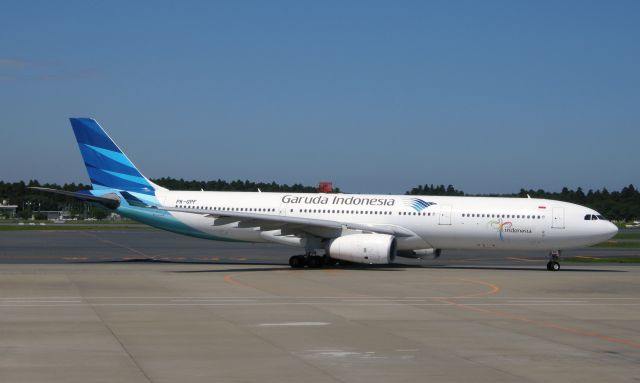 Airbus A330-300 (PK-GPF) - Airbus A330-341 Garuda Indonesia PK-GPF in Tokyo Narita