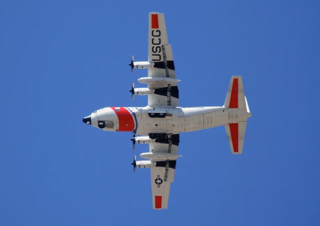 Lockheed C-130 Hercules (N1718) - USCG 1718 doing touch-n-gos at McClellen.