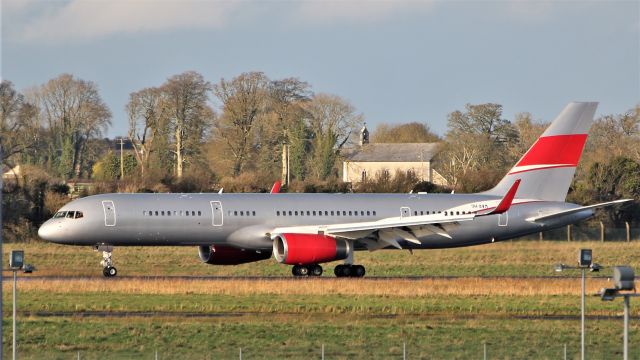 Boeing 757-200 (9H-AVM) - jetmagic b757-23a 9h-avm after landing at shannon 12/1/20.