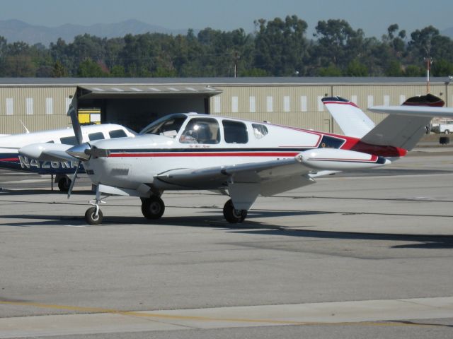 Beechcraft 35 Bonanza (N51RJ) - Parked at Fullerton