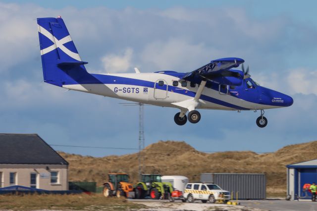 G-SGTS — - Arriving from Glasgow 