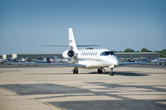 Cessna Citation Sovereign (N622CS) - Seen at KFDK on 7/15/2011.