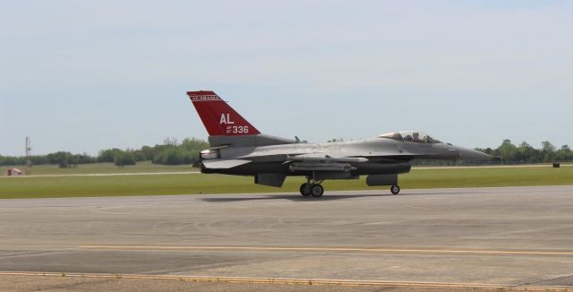 Lockheed F-16 Fighting Falcon — - 187th twilight flight. F16s to be replaced with F35s. 