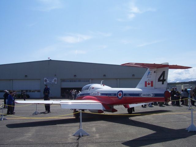 11-4085 — - CFB Comox Air base  CT-114 Tutor  Canadian Snowbirds Airobatic Team