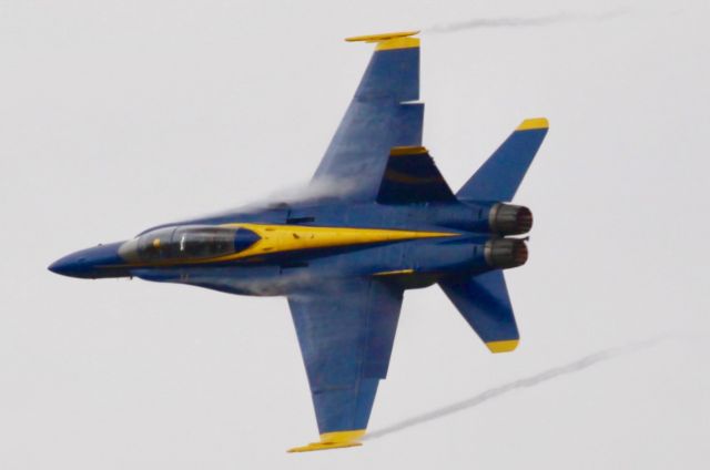 — — - Smokin the skies. The Blue Angels put on an amazing show at the Abbotsford, Canada, International Air Show August 9-12. 