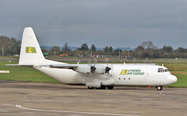 Lockheed C-130 Hercules (P4-LAS) - lynden air cargo l-100-30 p4-las arriving in shannon 20/10/18.