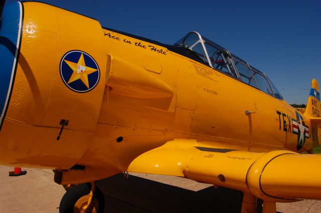 North American T-6 Texan (N566TX) - Former Texas Air National Guard North American SNJ-5 (T6).