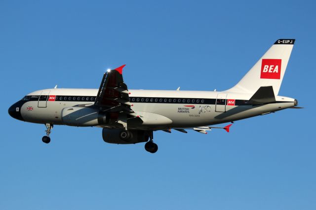 Airbus A319 (G-EUPJ)