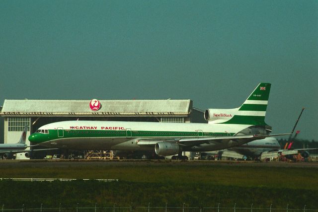 Lockheed L-1011 TriStar (VR-HHY) - Departure at Narita Intl Airport Rwy34 on 1987/09/15