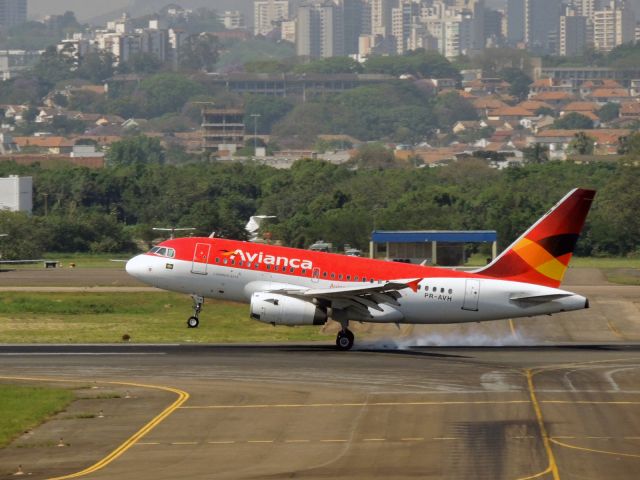 Airbus A318 (PR-AVH) - Airbus A318-121 (cn 3001) Avianca Brasil - Salgado Filho (POA / SBPA), Brazil