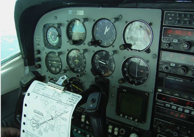 Cessna Centurion (ZS-AVB) - ILS 07 at Matsapha, Kingdom of Zwasiland.