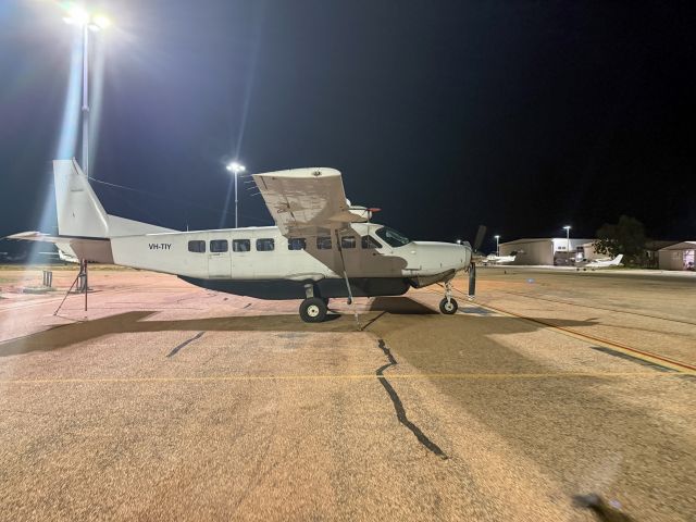 Cessna Caravan (VH-TIY) - At Broome, Australia. 28-MAR-2025.