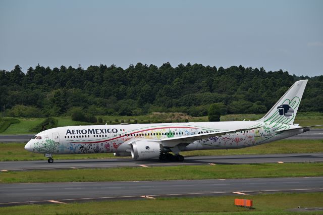 Boeing 787-8 (XA-ADL) - 11.Aug.2024br /Narita International Airport Terminal 1.br /Mexico Airlines Boeing 787 (XA-ADL).br /Taxiing to RWY34L(A).